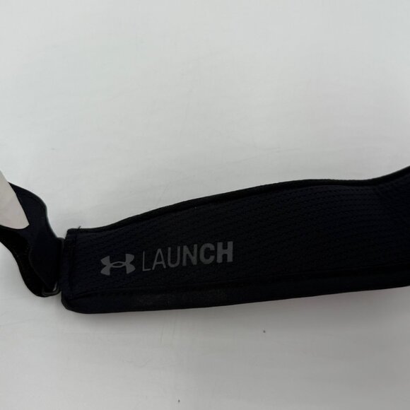 Under Armour UA Launch Visor Black & Silver Mens OSFM Adjustable Run Workout - Picture 6 of 8